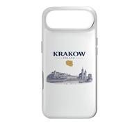 Krakow Poland Vintage Skyline Retro Graphic Case for iPhone Air