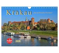 Krakow - the Polish Florence UK-Version (Wall Calendar 2026 DIN A4 Landscape), CALVENDO 12 Month Wall Calendar