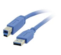KRAMER Extension cable USB-A 3.0 (M) A USB-A (H) (C-USB3/AB-3) Electronics 3FT, USB3.0-A - USB3.0-B, 0.9 m, USB A, USB B, 3.0 (3.1 Gen 1), male connect, black