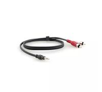 Kramer Electronics 3.5mm - 2 RCA 10.7m audio cable Black Red White