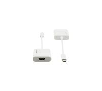 Kramer Electronics ADC-U31C/HF video cable adapter 0.17 m USB Type-C HDMI Type A (Standard) White