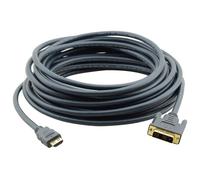 Kramer Electronics C-HM/DM-6 1.82 m HDMI DVI-D HDMI DVI - DVI Cable (6ft, Black, DVI-D Male, Gold)