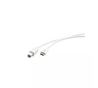 Kramer Electronics C-USB/CB-10 USB cable USB 2.0 3 m USB C USB B White