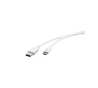 Kramer Electronics C-USB31. Cable length: 0.9 m. Connector 1: USB C Connector 2: USB A USB version: USB 3.2 Gen 1 (3.1 Gen 1) Maximum data transfer rate: 10 Gbit/s Connector contacts plating: Nickel P