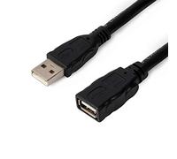 Kramer Electronics CA-UAM/UAF-15 USB cable USB 2.0 4.6 m USB A Black