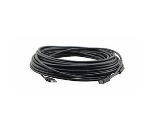 Kramer Electronics CA-UAM/UAF-15 USB cable USB 2.0 4.6 m USB A 0.48 Gbit/s Black