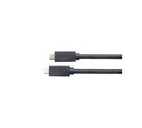Kramer Electronics CAU32/FF10. Cable length: 3 m. Connector 1: USB C Connector 2: USB C USB version: USB 3.2 Gen 2 (3.1 Gen 2) Product colour: Black