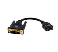 Kramer Electronics DVI-D (M) to HDMI (F) 0.3 m HDMI Type A (Standard) Black