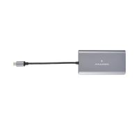 Kramer Electronics KDock-3 Wired USB 3.2 Gen 1 (3.1 Gen 1) Type-C Black Silver