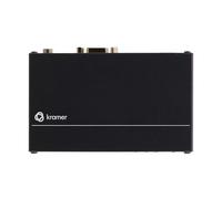 Kramer Electronics TP-580T Black 1920 x 1080 pixels 1- HDMI 1- IR 3.5mm mini jack 1- RS232 1- HDBaseT twisted pair RJ45 connector 12 V 0 - 40 C