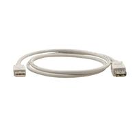 Kramer Electronics USB-A (M) to USB-A (F) 2.0, 0.3m USB cable USB 2.0 USB A White