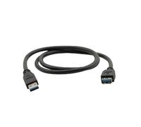Kramer Electronics USB-A (M) to USB-A (F) 3.0 1.6m. Cable length: 1.6 m. Connector 1: USB A Connector 2: USB A USB version: USB 3.2 Gen 1 (3.1 Gen 1) Connector gender: Male/Female Product colour: Blac