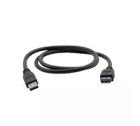 Kramer Electronics USB-A (M) to USB-A (F) 3.0 3m USB cable USB 3.2 Gen 1 (3.1 Gen 1) USB A Black