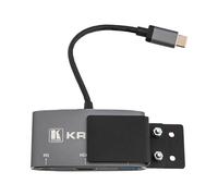 Kramer Electronics KDock-1 Wired USB 3.2 Gen 1 (3.1 Gen 1) Type-C Silv