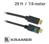 Kramer Premium 4K Active High-Speed HDMI Cable with Ethernet 25ft 7.6m CA-HM-25