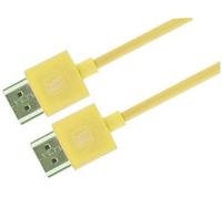 Kramer Premium High Speed Hdmi Lead Ultra Slim Flexible Lead, 1.8M Yellow