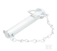 Kramp Cat 3 Tractor Top Link pin / Drawbar Pin With Folding Handle & Clip 32x185mm Z532183KR