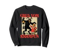 Kramperl Christmas Demon Ugly Christmas German Krampus Sweatshirt