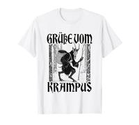 Kramperl Christmas Demon Ugly Christmas Grüsse Vom Krampus T-Shirt