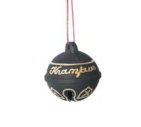 Krampus Bell Gothic Christmas Decoration - Krampus Christmas Ornaments Metallic Bell with Bell