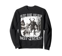 Krampus Demon Santa Claus Kramperl T Krampus Run Sweatshirt