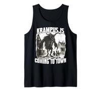 Krampus Demonic Santa Claus Kramperl T Krampus Run Tank Top