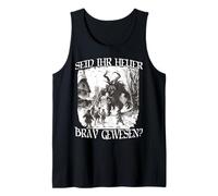 Krampus Demonic Santa Claus Kramperl T Krampus Run Tank Top
