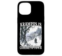 Krampus Demonic Santa Krampus T Evil Nikolaus Mask Case for iPhone 15