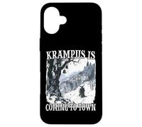 Krampus Demonic Santa Krampus T Evil Nikolaus Mask Case for iPhone 16 Plus