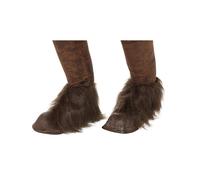 Krampus Devil Demon Hoofs Shoe Covers Latex Fur Horror Fancy Dress