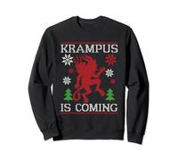 Krampus is coming Design for a Krampus believer Sweatshirt