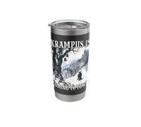 Krampus mask Krampus T Evil Nikolaus Schiechperchten Stainless Steel Insulated Tumbler