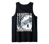 Krampus mask Krampus T Evil Nikolaus Schiechperchten Tank Top