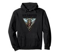 Krampus Naughty List Christmas Holiday Folklore Pullover Hoodie