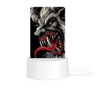 Krampus of The Yule Lord Acrylic Night Light Personalised Nightlight Bedside Lamp for Friends Ladies