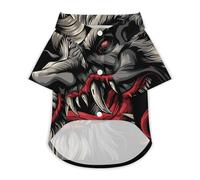 Krampus Of The Yule Lord Hawaii Shirt Print Dog Clothes T-Shirt Beach for Puppy Cat S