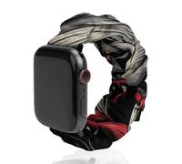 Krampus Of The Yule Lord Replacement Watchband Cute Printed Watch Strap Elastic Solo Loop Bands Compatible for Apple Watch 38mm/40mm