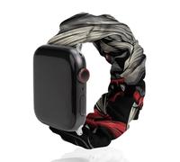 Krampus Of The Yule Lord Replacement Watchband Cute Printed Watch Strap Elastic Solo Loop Bands Compatible for Apple Watch 38mm/40mm