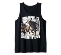 Krampus Perchten Run | Kramperl Perchten Mask | Evil Krampus Tank Top