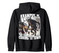 Krampus Perchtenlauf Kramperl T Christmas demon Krampus Zip Hoodie