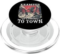 Krampus Run | Bad Santa Claus | Perchten Bartl Krampus PopSockets PopGrip for MagSafe