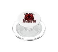 Krampus T Creepy Santa Claus Kramperl Krampus Mask PopSockets PopGrip for MagSafe