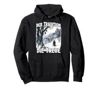 Krampus T Creepy Santa Claus Kramperl Krampus Mask Pullover Hoodie