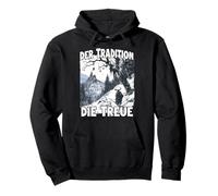 Krampus T Creepy Santa Claus Kramperl Krampus Mask Pullover Hoodie