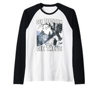 Krampus T Creepy Santa Claus Kramperl Krampus Mask Raglan Baseball Tee