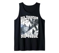 Krampus T Creepy Santa Claus Kramperl Krampus Mask Tank Top