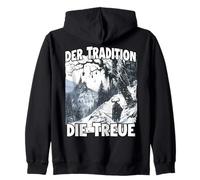 Krampus T Creepy Santa Claus Kramperl Krampus Mask Zip Hoodie