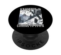 Krampus T | Krampus costume | Scary Santa Claus PopSockets Adhesive PopGrip
