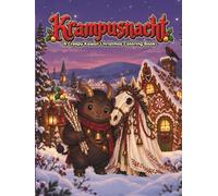 Krampusnacht: A Creepy Kawaii Christmas Coloring Book: 50 Chibi Krampus, Mari Lwyd & Christmas Folklore Creatures for Adults & Teens , Gothic Holiday Designs for Relaxation
