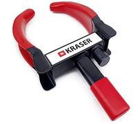 KRASER KR820 Heavy Duty Wheel Clamp, N1 Germany, Adjustable 4-10 in, Anti-Drill Ball Lock, Universal Wheel Car Boot Anti Theft Lock Device for Vehicle Truck, Van, Golf Cart, Camper